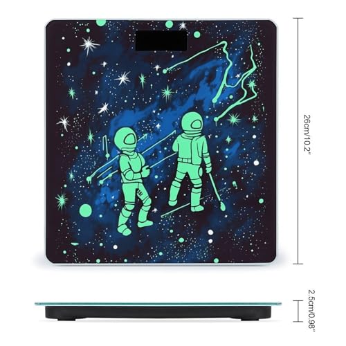 Báscula Digital para Baño Precisa con Vidrio Templado miniatura 2