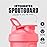 BlenderBottle Classic V2 Shaker Bottle Perfect for Protein Shakes and Pre Workout, 20-Ounce, Light Pink