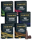 Fumino Fresh Backflow Incense Cones Multipack Essentials Bundle 6 Boxes 90 Pieces Masala Agarbatti Joss Scent Fragrance for Relaxation and Meditation, Home and House Decor Fragrant Scent