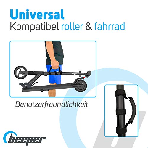 Beeper ME111 Transportgriff für Scooter oder Fahrrad, faltbar