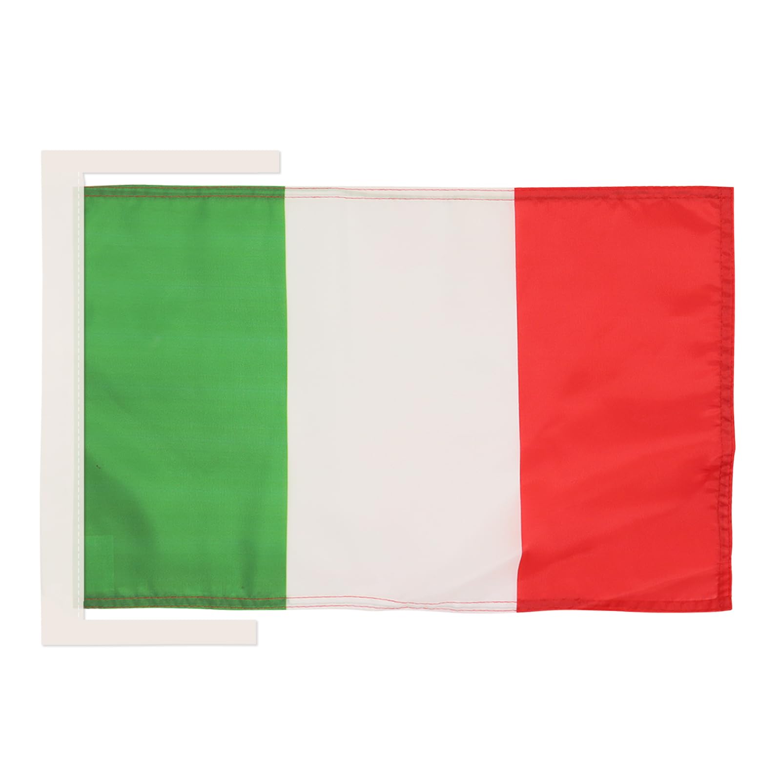AZ FLAG Italy Flag 18'' x 12'' Cords - Italian Small Flags 30 x 45cm - Banner 18x12 in