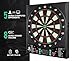 WIN.MAX Electronic Dart Board, LED Display Automatic Scoring Dartboard Sets for Adults with 12 Darts 100 Soft Tips, Dart Board Electronic Scoreboard, Power Adapter, Outdoor