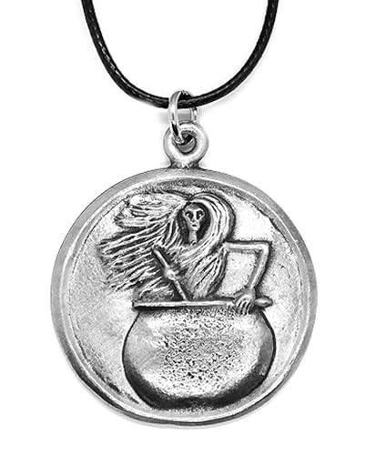 Baba Yaga Collier avec pendentif païen