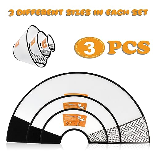 Fezep SD103 3 Pcs Dog Cone Collar thumb #1