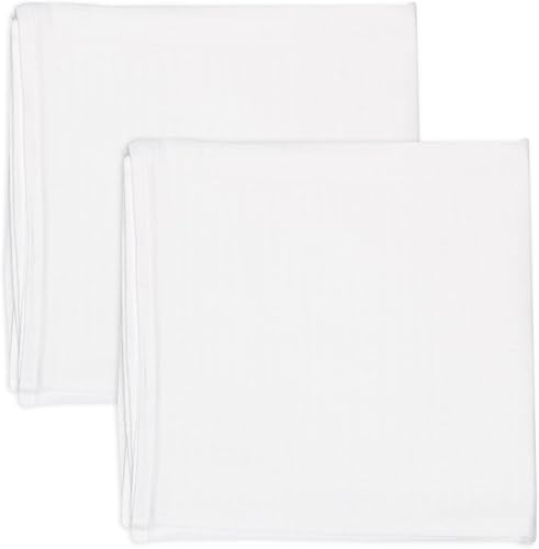 Miniatura 2 de HonestBaby Juego de ropa de cama de algodón orgánico de 7 piezas, 2 bancos para envolver, 1 sábana bajera para cuna, 1 funda para cambiador de rizo,