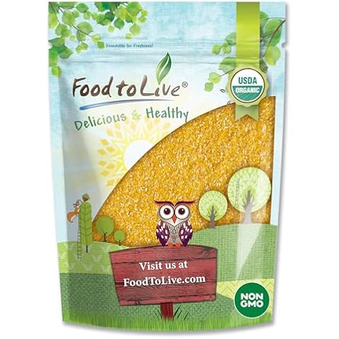 Food to Live Organic Yellow Polenta Cover