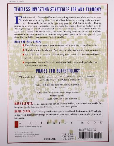 The Buffettology Workbook: Value Investing The Warren Buffett Way
