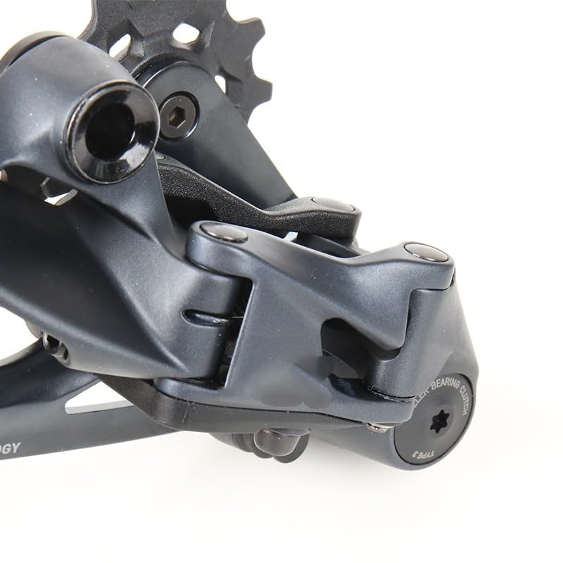 Desviadores Kit de Grupo de Bicicleta MTB de 12 velocidades 1X12, gatillo de Palanca de Cambios, desviador Trasero Derecho, Pieza de Bicicleta Negra Desviador Trasero (Color : Aluminum Cage)