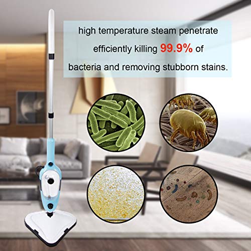 LINLUX Powerfresh Steam Mop 10-in-1 System, Laminate/Hardwood Floor Steam Cleaner, Carpet/Tile and Whole House Multipurpose Use - Thumbnail 3