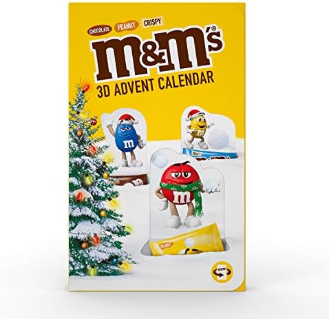 Calendrier De L Avent 2023 M Et Ms M&M's Calendrier De L'avent Au Chocolat Au Lait, Cacahuète Et Croustillant,  346 G : Amazon.fr: Epicerie