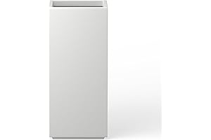 Kante Tall Pure White Square Concrete Planter