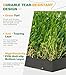 KBBAM Premium Dual-Turf 5x4ft Golf Mat: Upgraded Golf Hitting Mat, Alignment & Angle of Approach Aid, Indoor/Outdoor Practice, Green