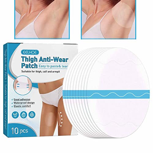 太ももバンド抗擦れ - 10 個の内腿耐摩耗パッチ,ボディアンチフリクションパッド、女性用吸汗性太もも擦れ、アウトドアサマーウェア Bami