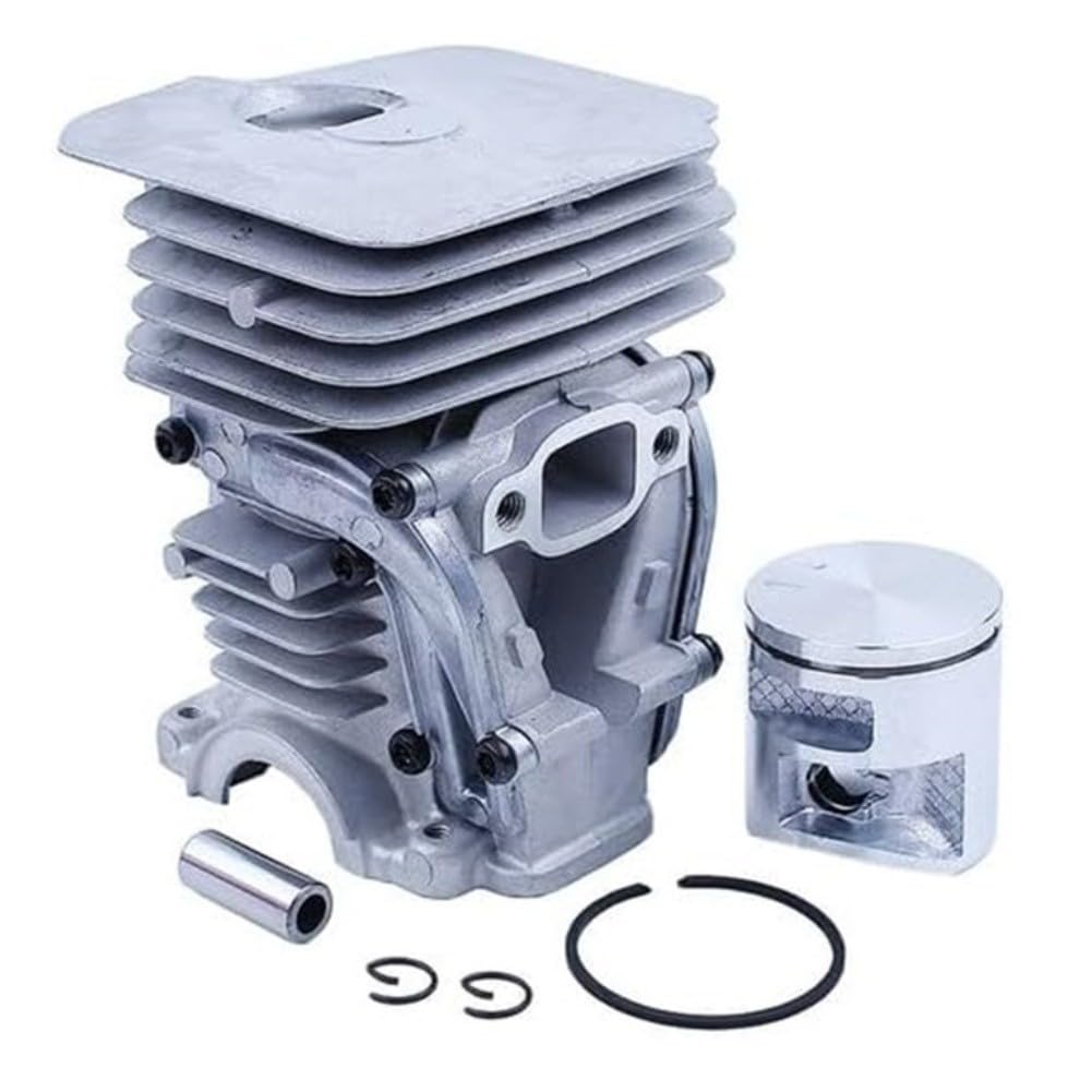 Pistón de 41 mm para motosierra 435E y 440 con kit de anillos para repuesto de cilindro