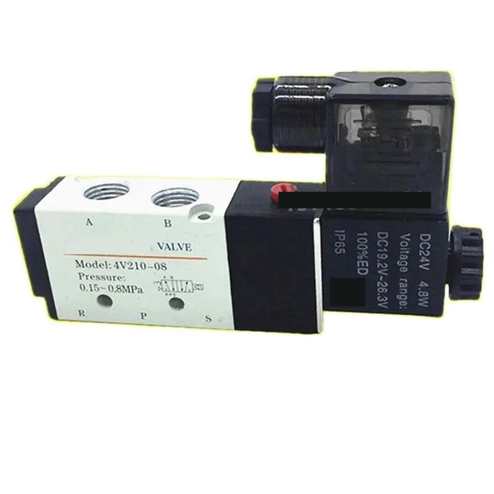 4V110 4V210 4V310 4V410 Pneumatic Solenoid Valves 4V210-08 DC24V 4V110-06 5/2-way AC220V(4V210-08)