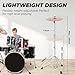 Starfavor Straight Cymbal Stand Double Braced Support Adjustable Height 22