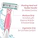 BIC Soleil 4 Escape Scented Women's Disposable Razors, 4 Blades, Comfortable Shave, Citrus Scented Handle Shaving Razors for Women, 10 Count