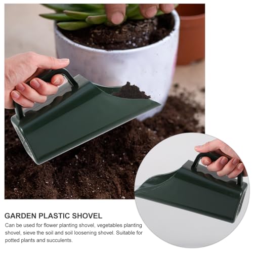 Pala de suelo para jardín Angoily con tamiz y cubo plástico miniatura 4