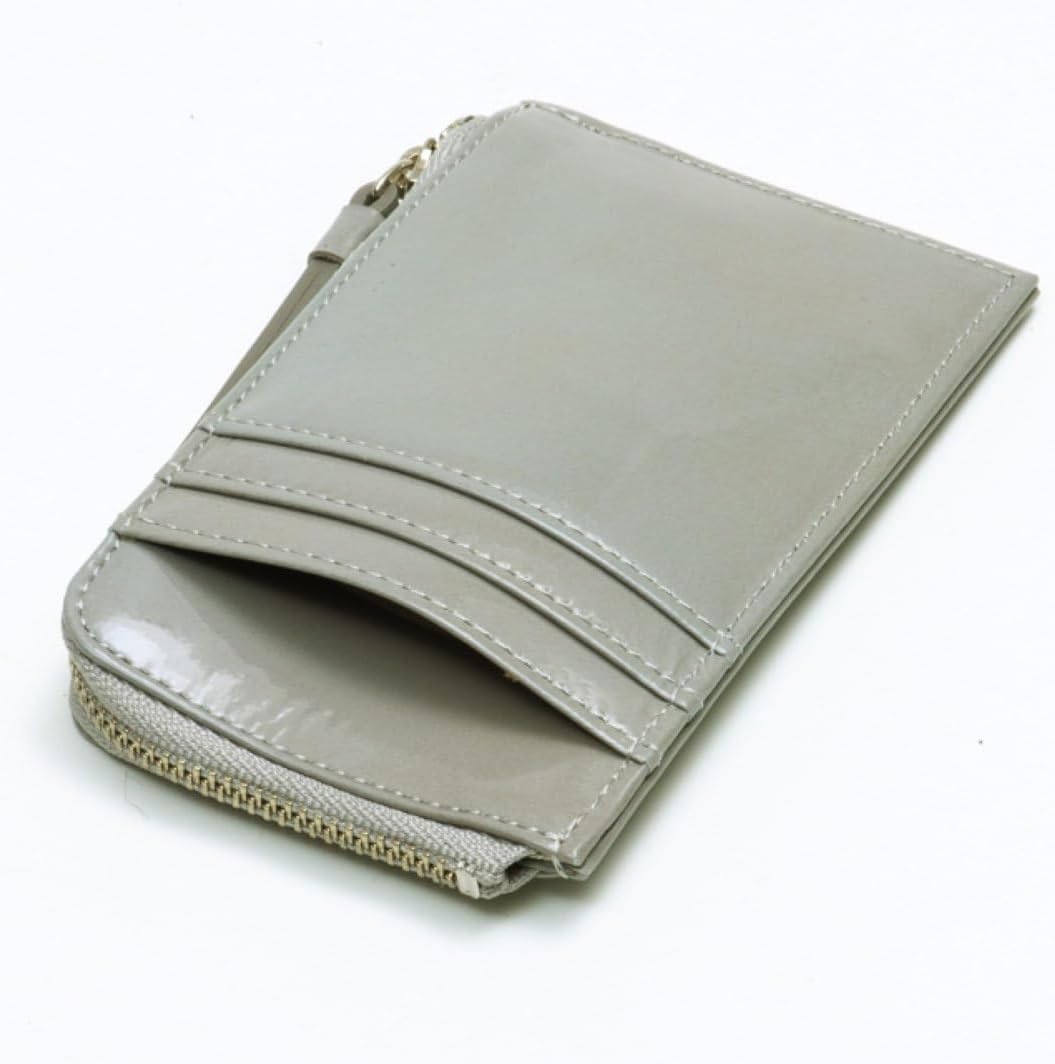 [マーガレット・ハウエル アイデア] フラグメントケース 【ホーサ】 山羊革 ゴート革 エナメル加工 軽量 薄型 コンパクト MHLW1AE1(専用BOX入り)