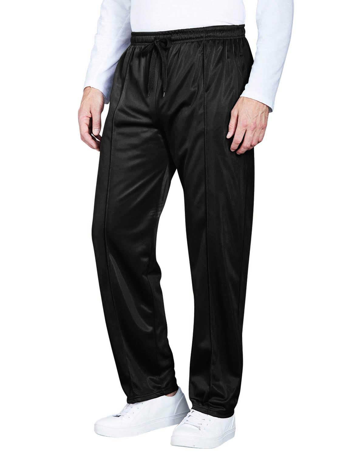 Chums Men's Easy Pull On Tracksuit Pant Elasticated Jogging Bottoms Black 36W / 27L