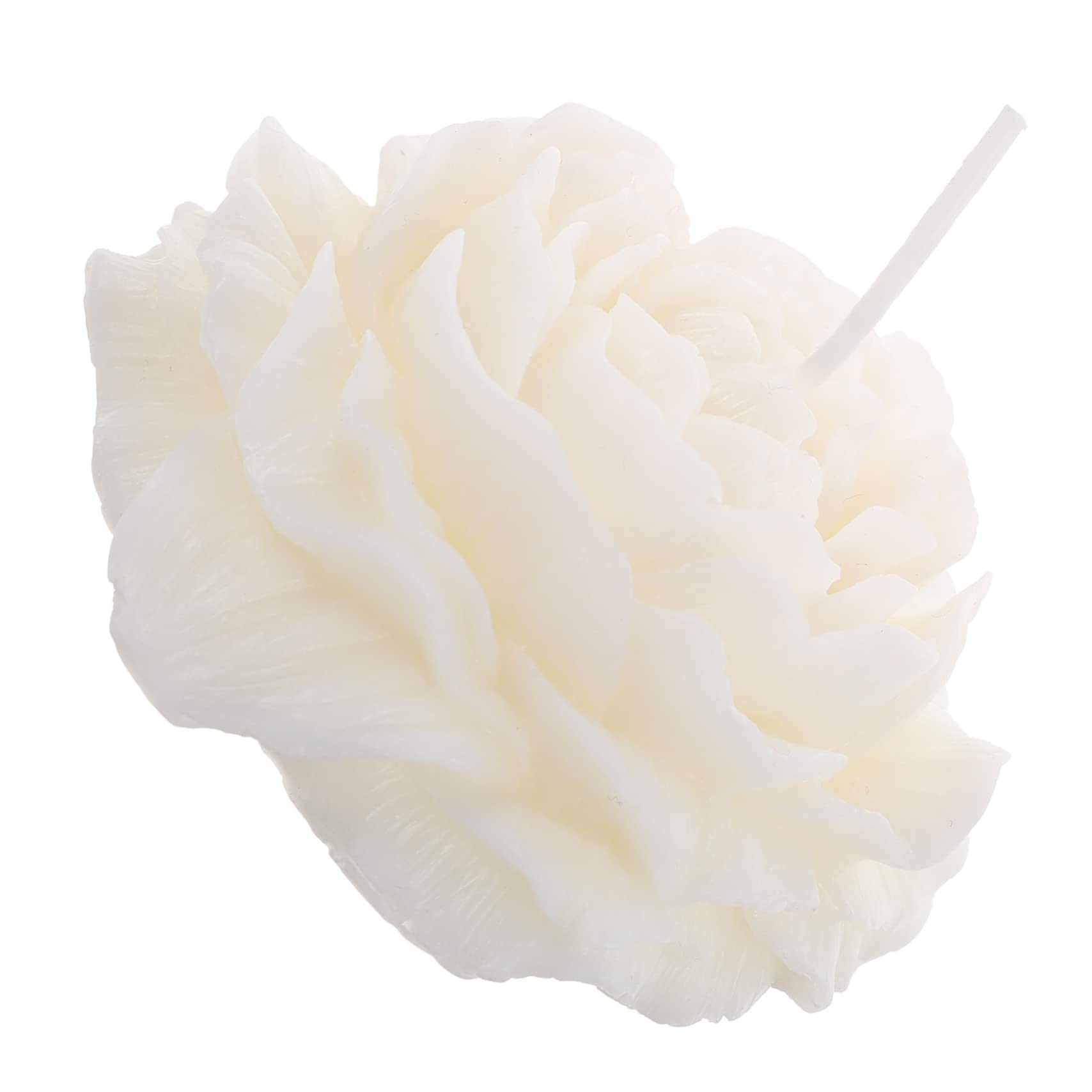 5 Stück Duftende Pfingstrose Aromatherapie Kerze Blumenform Rauchfrei Dekorative Teelichtkerze für Entspannende und Raumduft für Zuhause und Besondere Anlässe