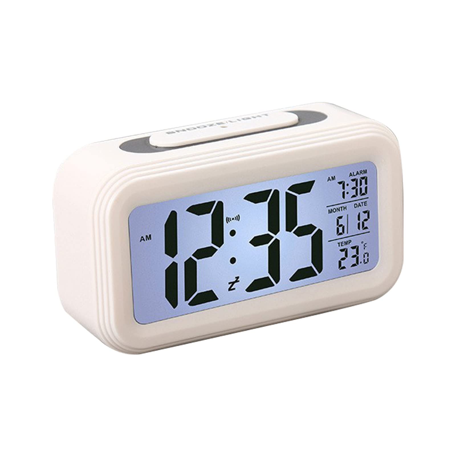 Digital Alarm Clocks For Bedrooms Led Alarm Clock Digital Alarm Clock With Background Lighting LCD Display Temperature Monitor