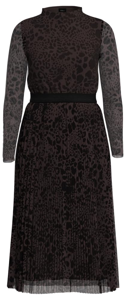 s.Oliver Maxi Dress with Leo Print
