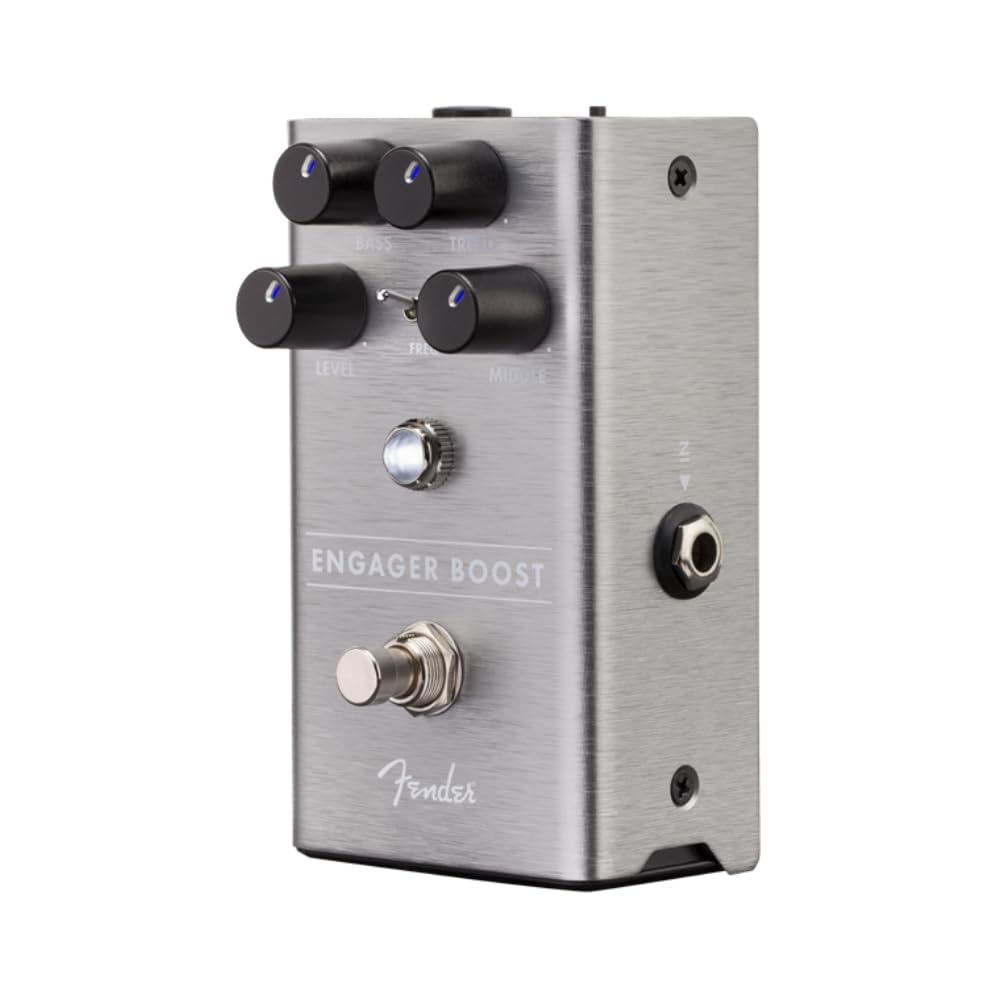 Fender Engager Boost Guitar Pedal 3-Band EQ True/Buffered Bypass