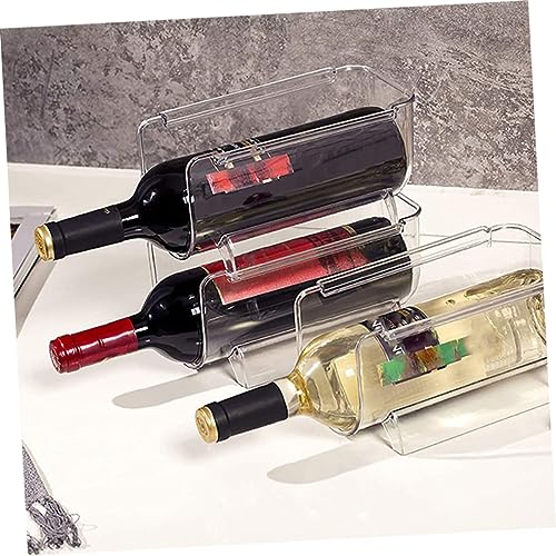 Mikinona 4pcs Soporte para Botellas de Mesa Pequeño miniatura 5