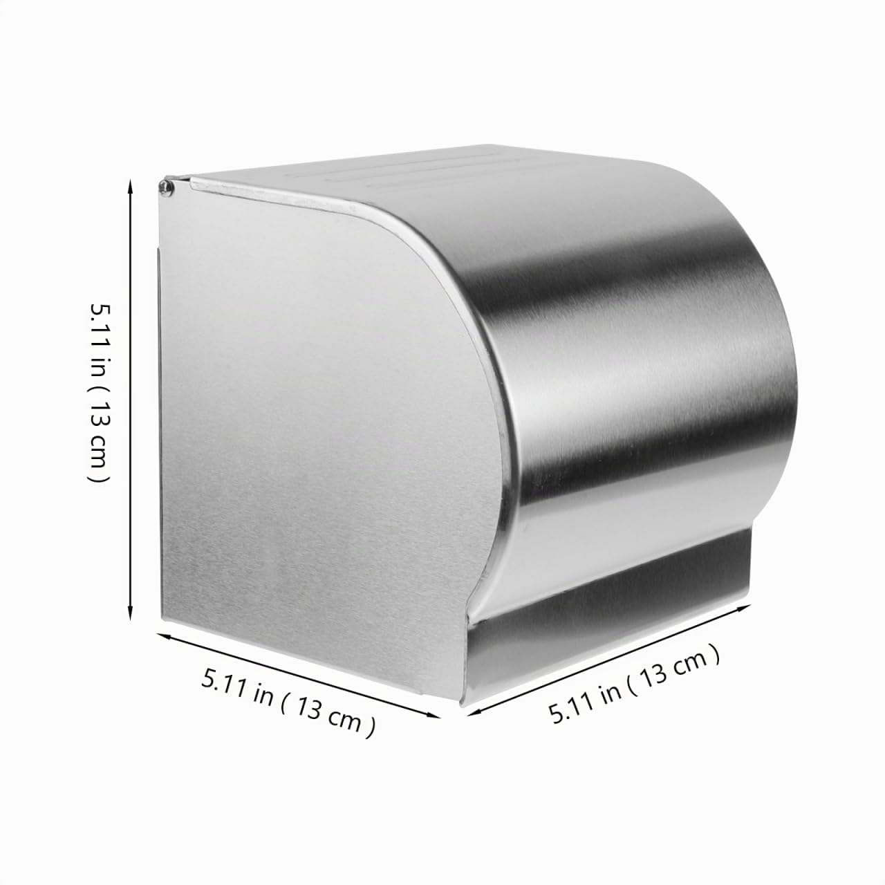 Stilvoller Toilettenpapierhalter zur Wandmontage mit Ablage - Moderner Kaktus Design Taschentuchrollenspender für Bad & WC, einfache Installation, platzsparend, 13 cm x 13 cm x 13 cm