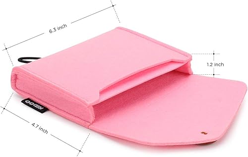 Miniatura 3 de NIDOO Bolsa de almacenamiento portátil de fieltro, accesorios electrónicos Funda protectora para MacBook adaptador de corriente, mouse, teléfono