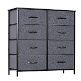 LYNCOHOME 8 Drawer Dresser - Fabric Storage Tower, Organizer Unit for Bedroom, Living Room, Hallway,...