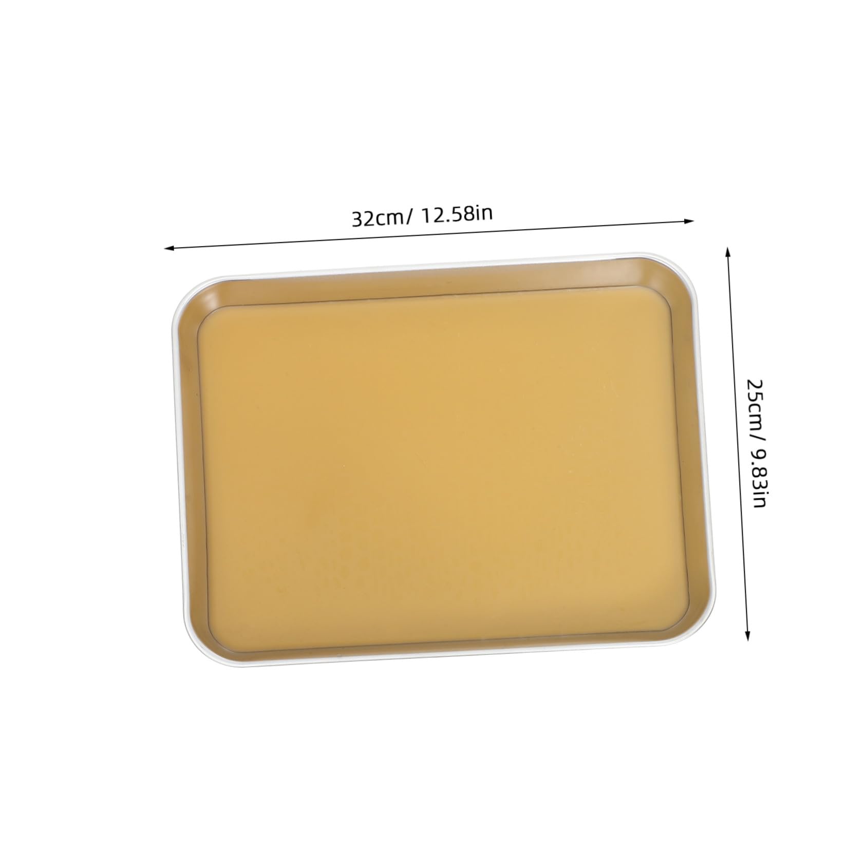 Cabilock Plateau de Dissection Métallique avec Cire pour Laboratoires Outil de Laboratoire Plateau de Dissection pour Spécimens