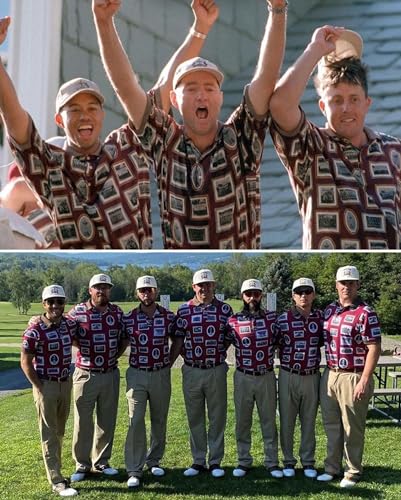 Image of Royal & Awesome Funny Golf Shirts for Men, Mens Golf Shirt, Crazy Golf Shirts for Men, Fun Golf Polos for Men, Mens Polo Golf