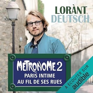 Couverture de M&eacute;tronome. Paris intime au fil de ses rues