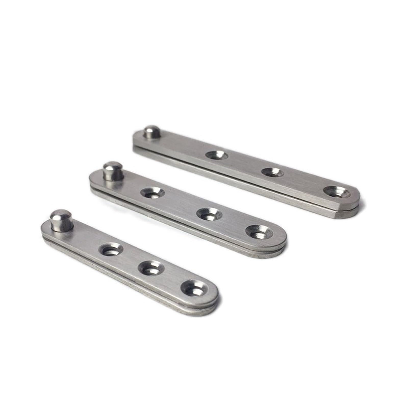 Aunangljscs Kl-Zp01-S 2 Pcs Stainless Steel Doors Hinges Under 360 Degree Rotating Shaft Rotation Hinge Positioning Concealed Cabinet(Kl-Zp01-S)