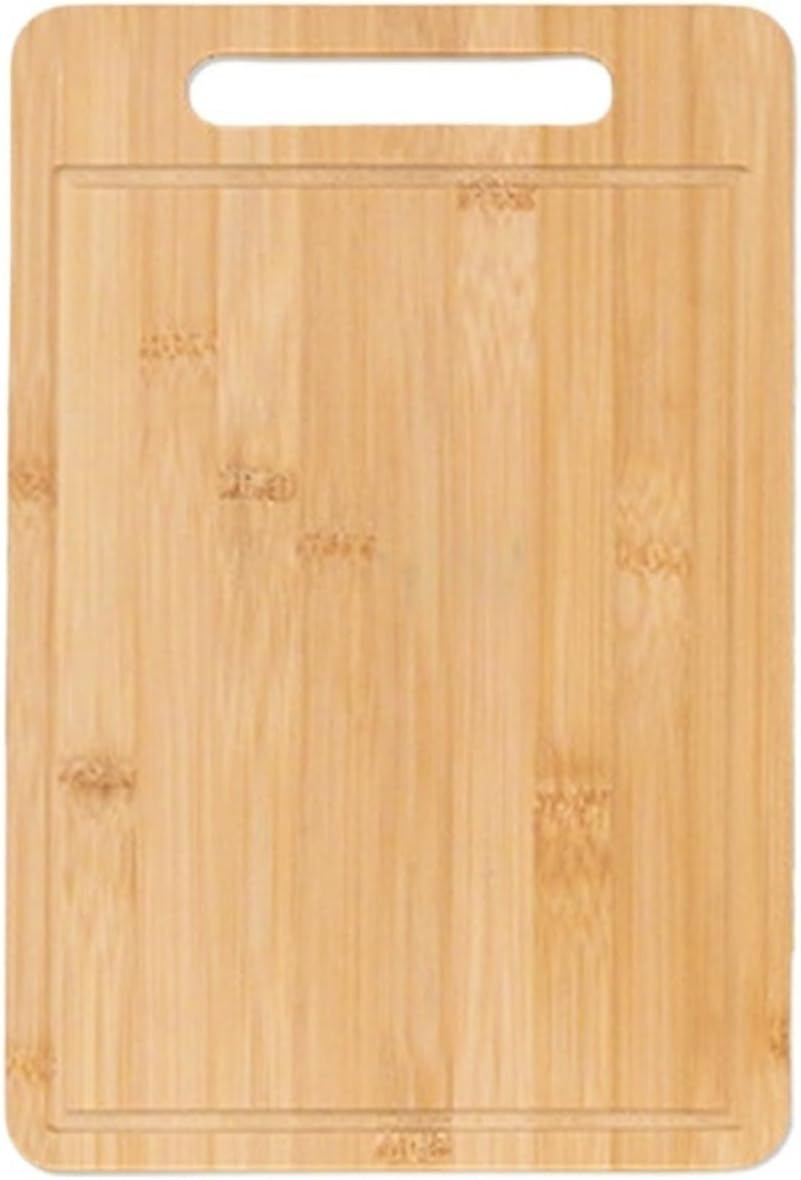 Bamboo Cutting Board Set，Compatible For Cut Meat Vegetable Fruits Thick Multipurpose Kitchen Chopping Boards(YL-1PCS)