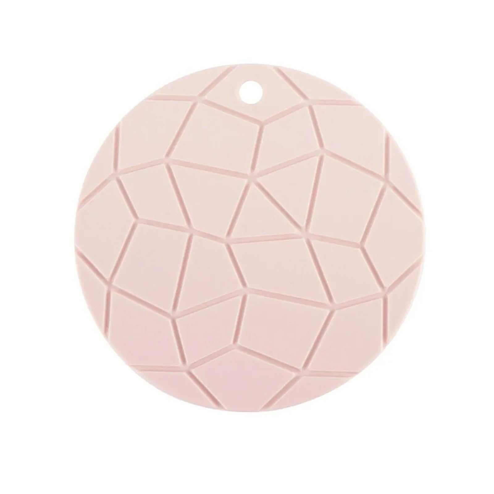 Tapis de pot silicone antidérapant pliable napperon table rose round