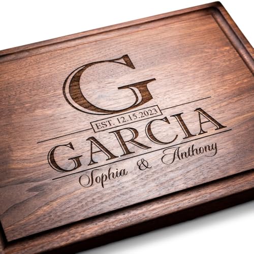 Tabla de Cortar Personalizada, Madera, 30x30 cm miniatura 1