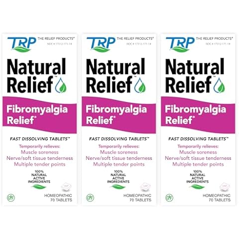 Fibromyalgia Relief for Temporary Relief of Muscle Soreness Discomfort Tenderness Difficulty Moving Joint Pain (3 Pack) Cover