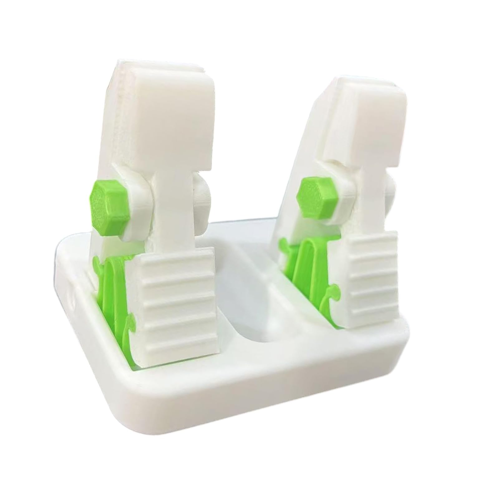 Jazuaiao White Customizable Clamp Fixture For Enhances In Wire Welding Diyer Electronics Project Reliabled Wire Connection Work Soldering Aid