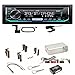 Produktbild JVC KD-DB902BT DAB+ AUX WMA USB WAV 1-DIN FLAC CD Tuner Digitalradio AOA 2.0 Freisprecheinrichtung Autoradio Einbauset für Audi A4 B5 A6 4B C4 A8