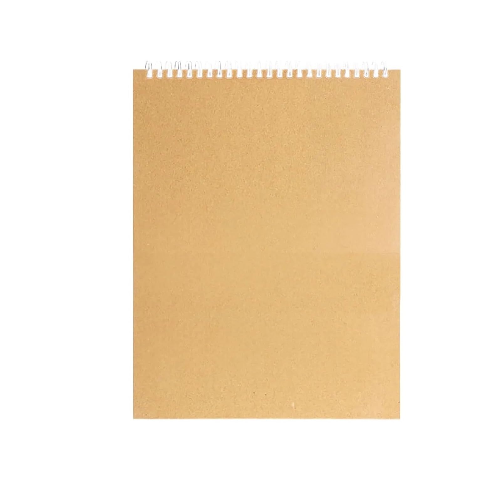 Libreta a5 Cuaderno de bocetos de arte, papel kraft de 160 g/m², espiral, material de oficina, escuela, bloc de notas de dibujo, papelería(8K-top)