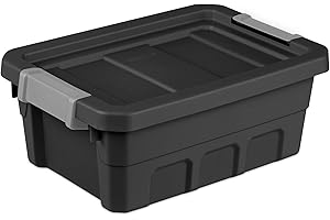 Sterilite Stackable Storage Totes for Enhanced Home Organization