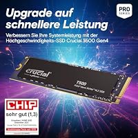 Crucial T500 SSD 4TB PCIe Gen4 NVMe M.2 Interne Festplatte, bis 7000 MB/s, TLC NAND, kompatibel mit Laptop und Desktop, Microsoft DirectStorage - CT4000T500SSD3 – Ansicht 4