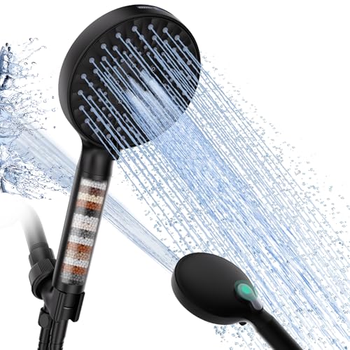 SR SUN RISE Filtered Shower Head with Handheld, High Pressure ...
