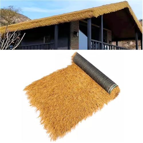 Techo de Paja Artificial resistente para decoración de patios 2