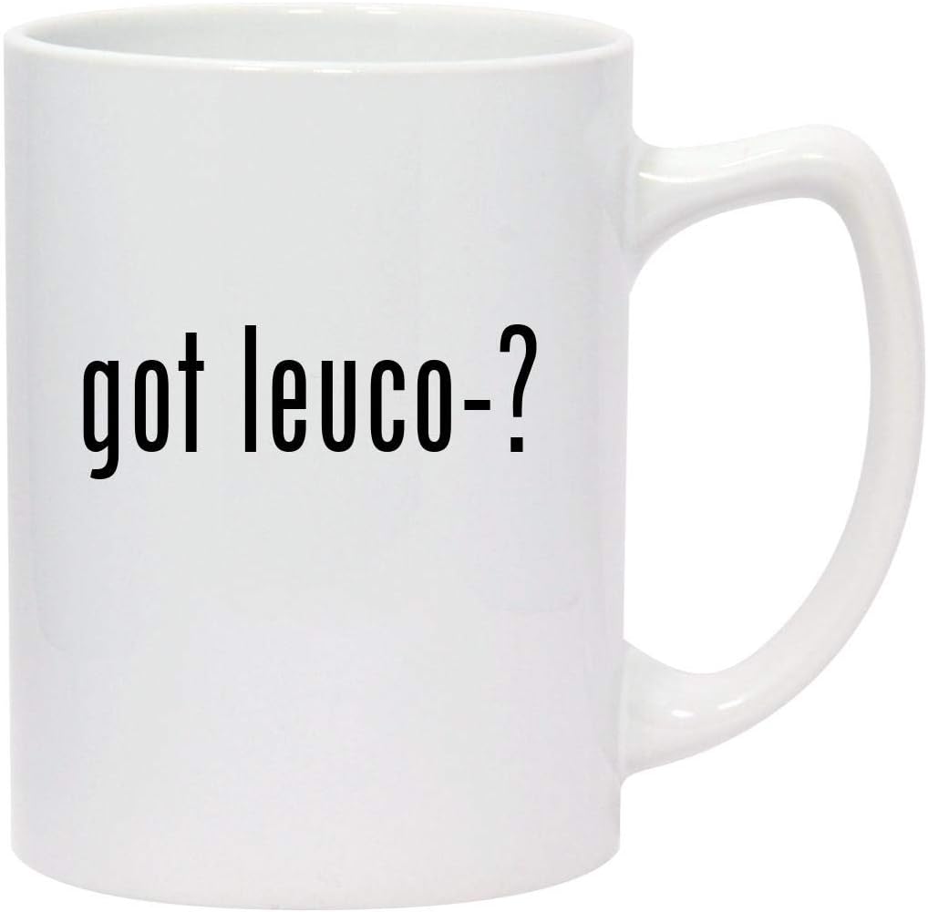 Molandra Productsgot leuco-? - 14oz White Ceramic Statesman Coffee Mug