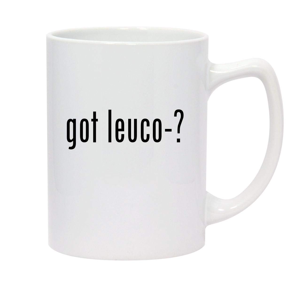 Molandra Productsgot leuco-? - 14oz White Ceramic Statesman Coffee Mug