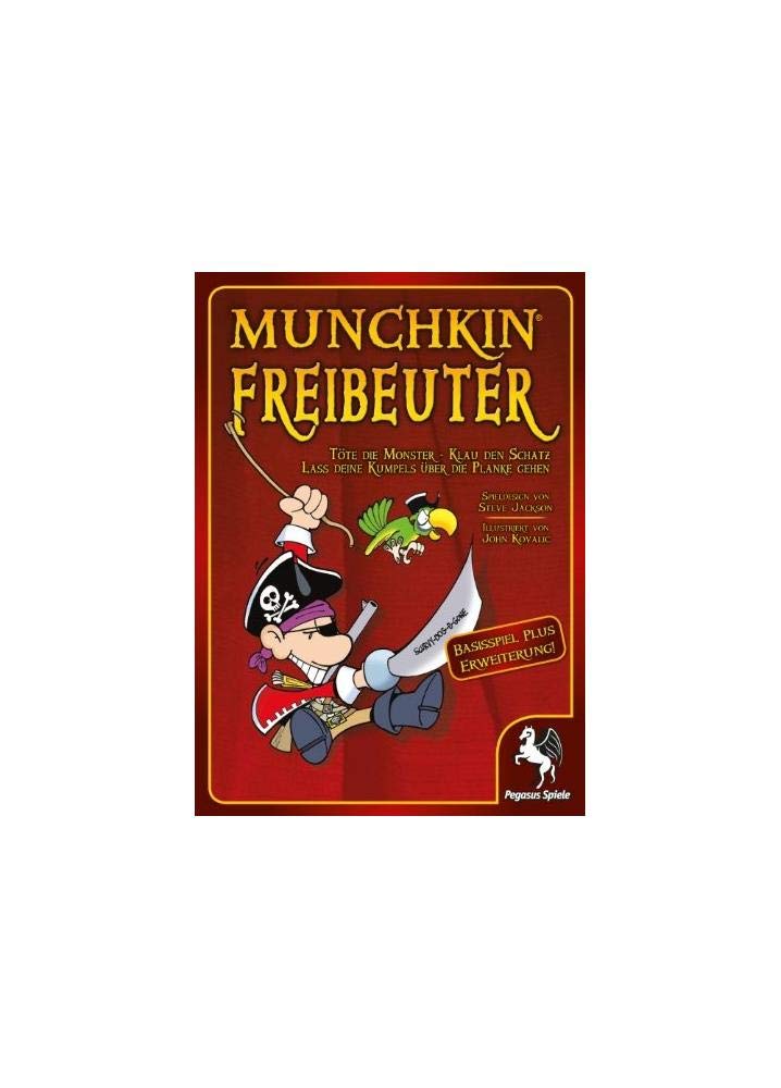 Pegasus Spiele 17157G - Munchkin Freibeuter 1+2